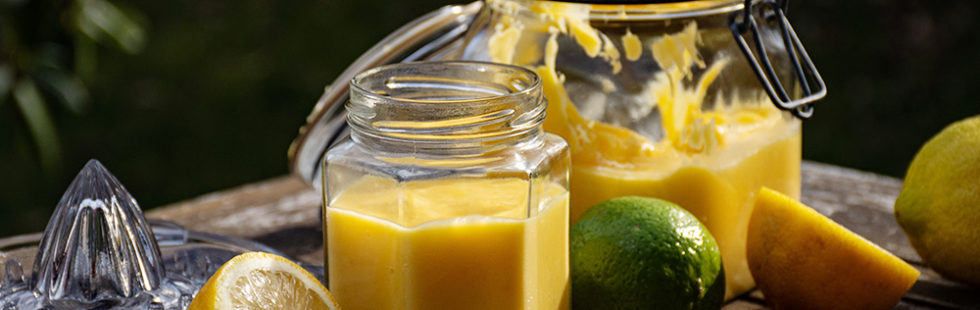 Sockerfri lemon lime curd
